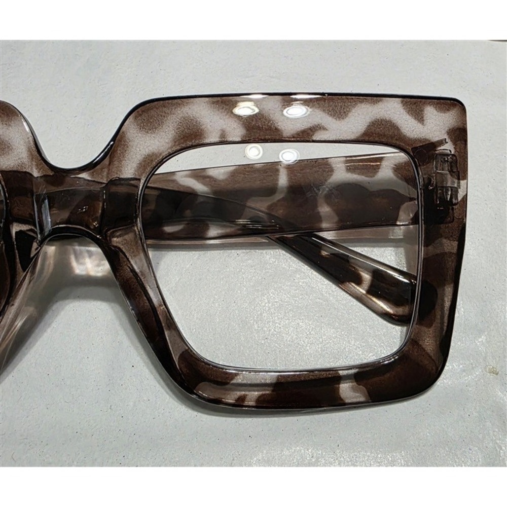 NWT EyeKepper 1.5 Square Cat Eye Animal Sheer Readers Reading Glasses 135638